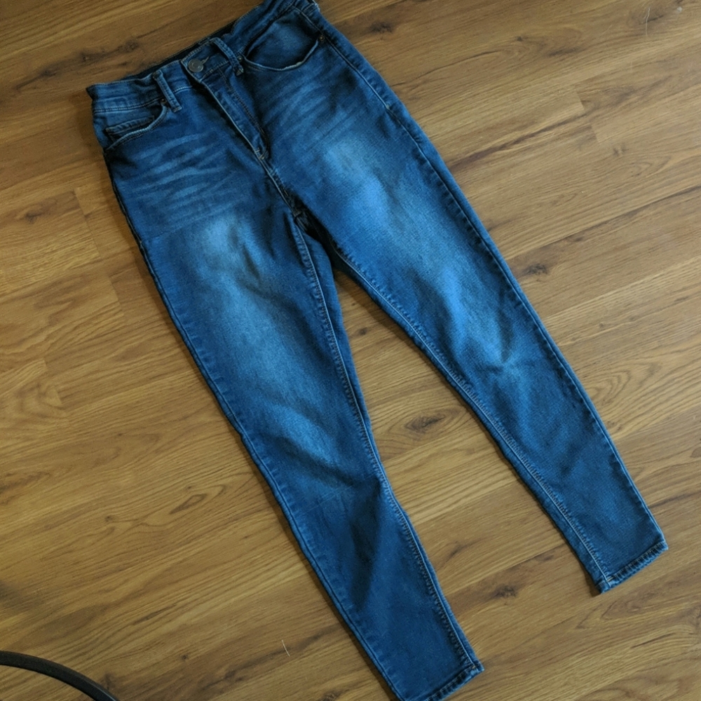 High rise ankle jegging size-7 jeans